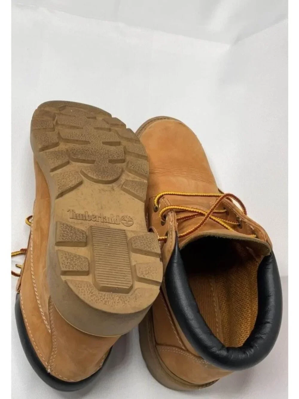 Timberland 6 Inch Premium Wheat Boots Boys 5 Mens 5 Womens 6.5 UK 4.5 EU 37.5 12